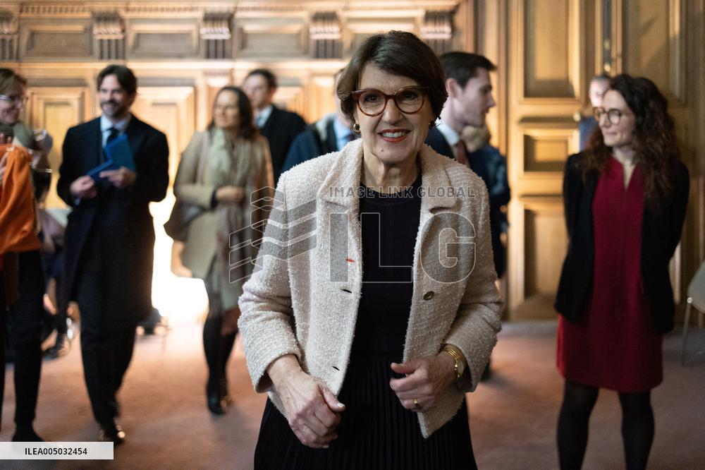 Press Conference at the Agricultural Ministry - Paris