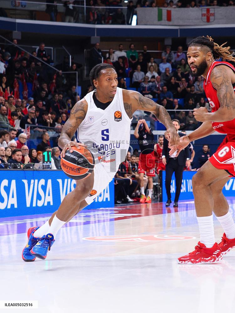 BASKET - Euroleague - EA7 Emporio Armani Milano vs Anadolu Efes