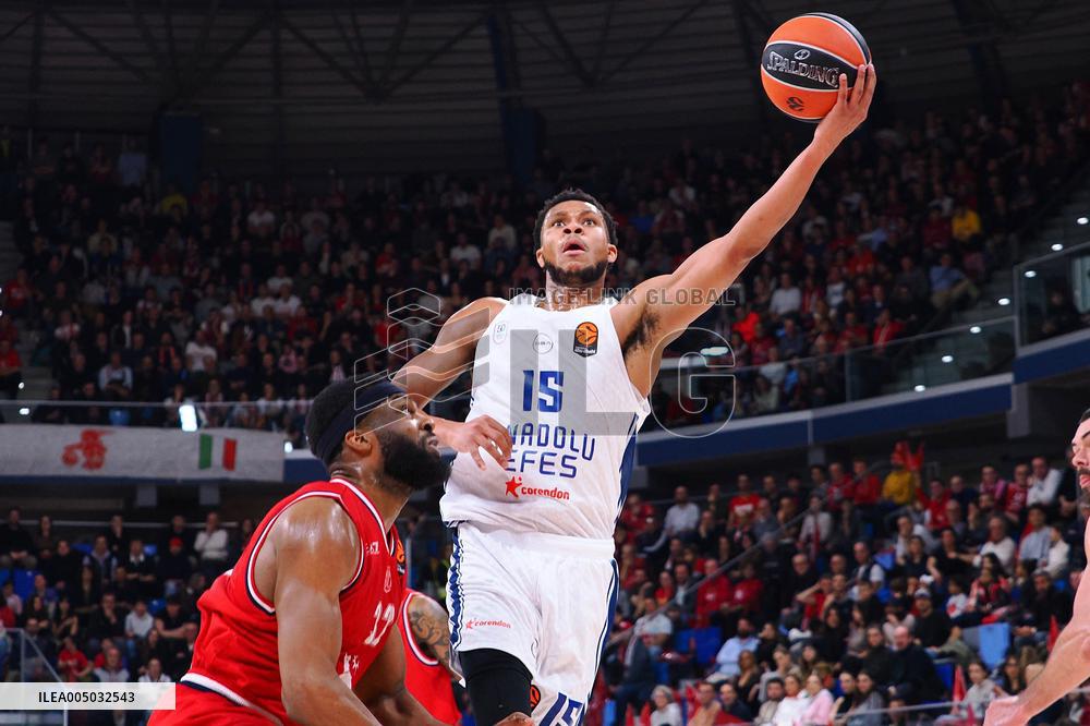 BASKET - Euroleague - EA7 Emporio Armani Milano vs Anadolu Efes