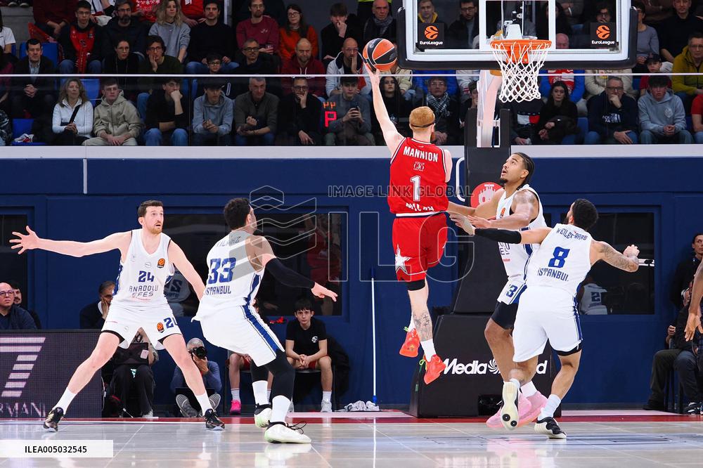 BASKET - Euroleague - EA7 Emporio Armani Milano vs Anadolu Efes