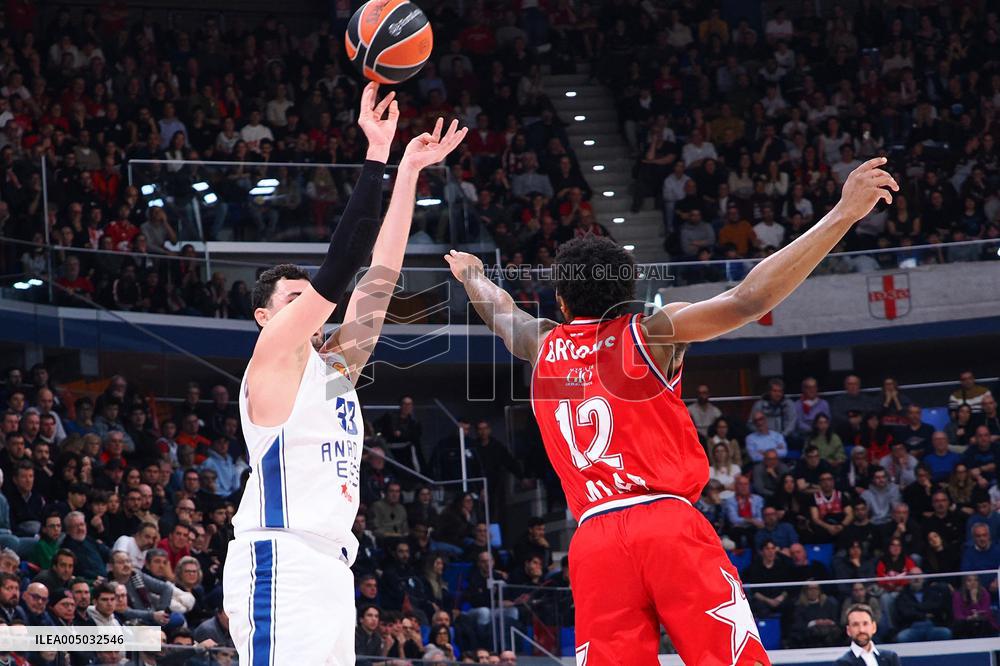 BASKET - Euroleague - EA7 Emporio Armani Milano vs Anadolu Efes