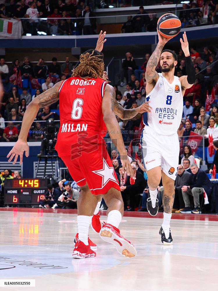 BASKET - Euroleague - EA7 Emporio Armani Milano vs Anadolu Efes