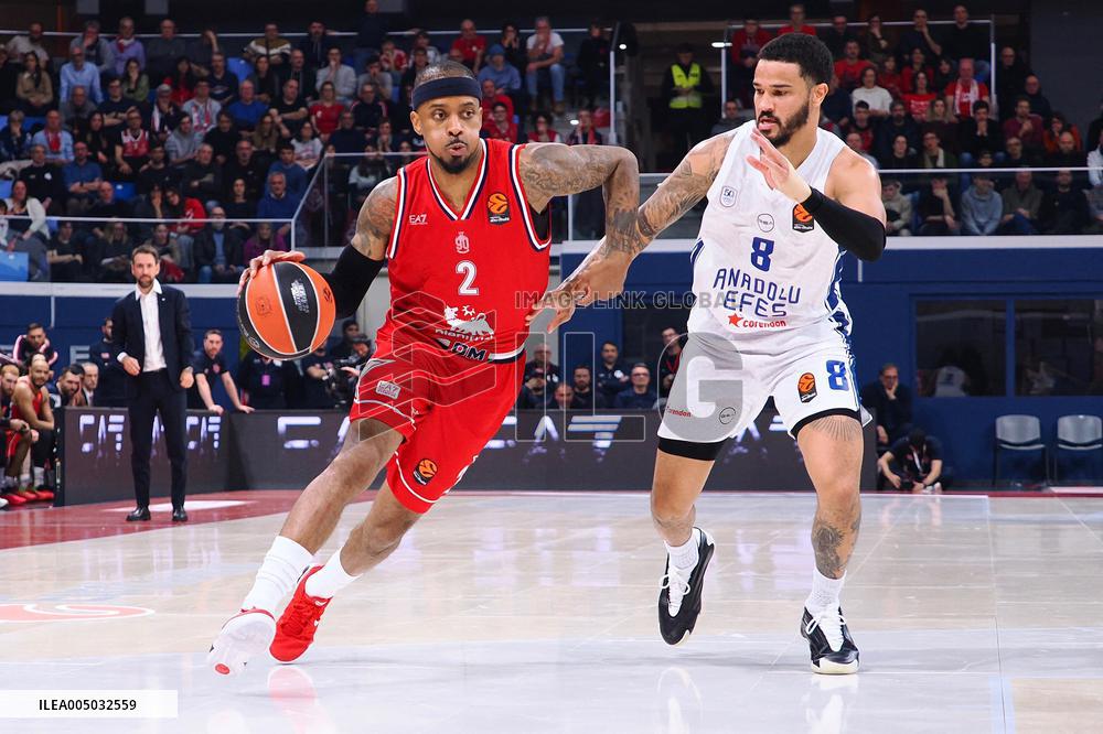 BASKET - Euroleague - EA7 Emporio Armani Milano vs Anadolu Efes