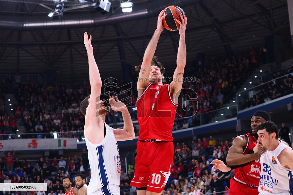 BASKET - Euroleague - EA7 Emporio Armani Milano vs Anadolu Efes