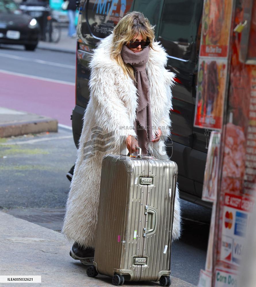 Heidi Klum and Tom Kaulitz out in New York