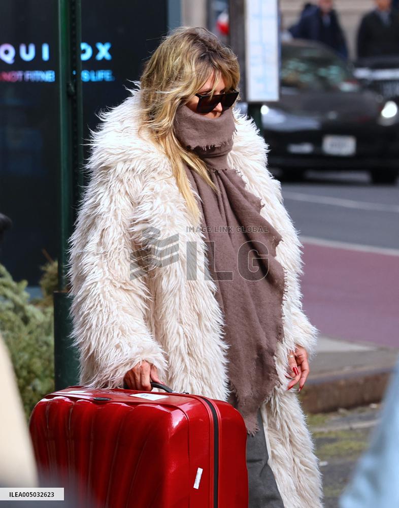 Heidi Klum and Tom Kaulitz out in New York