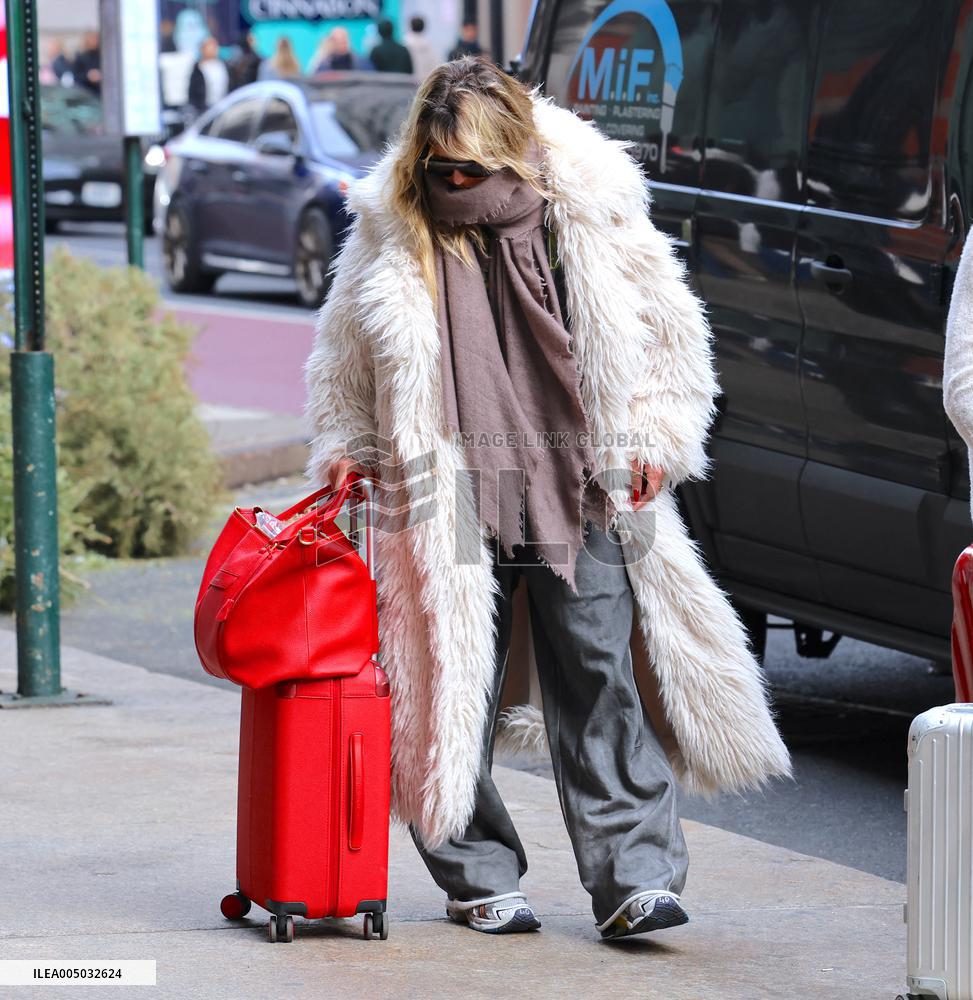 Heidi Klum and Tom Kaulitz out in New York