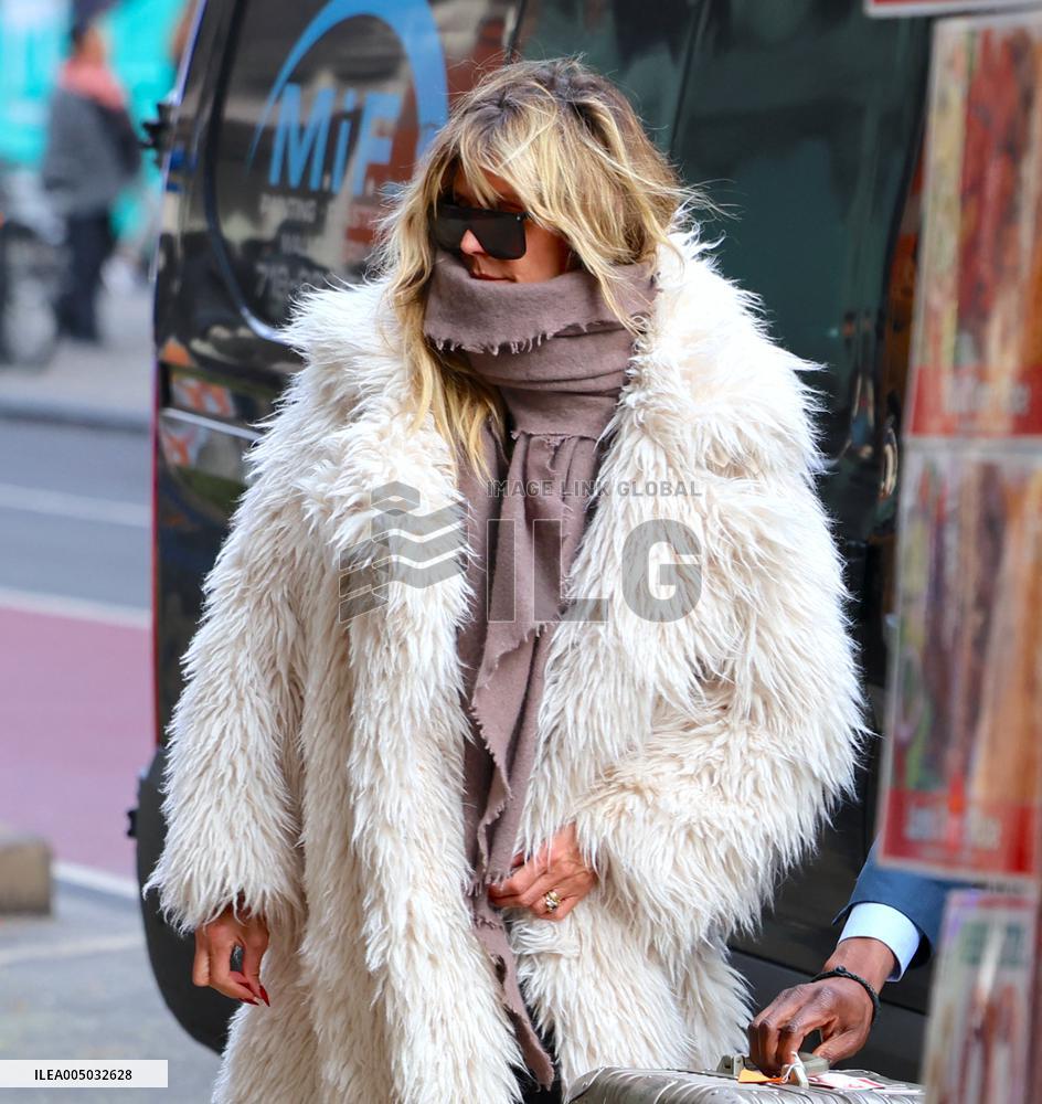 Heidi Klum and Tom Kaulitz out in New York