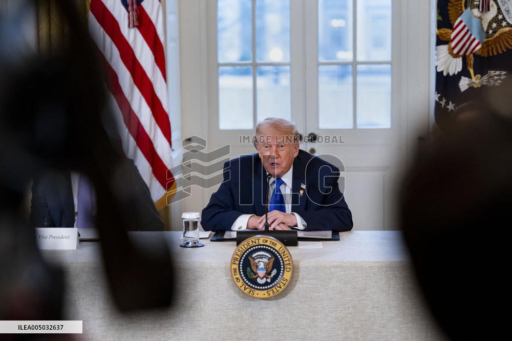 President Trump Meets With Oil and Gas Executives in Washington, DC