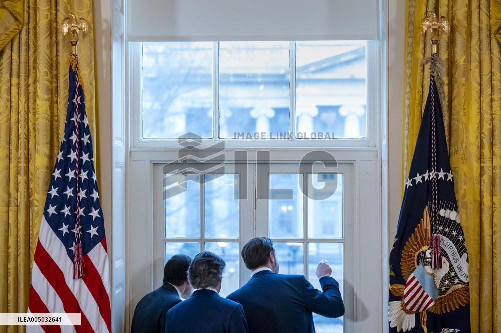 President Trump Meets With Oil and Gas Executives in Washington, DC