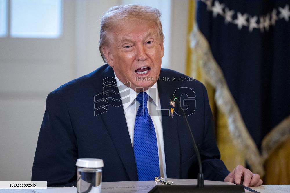 President Trump Meets With Oil and Gas Executives in Washington, DC