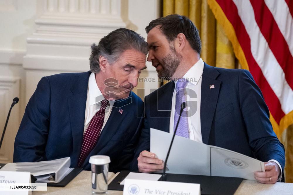 President Trump Meets With Oil and Gas Executives in Washington, DC