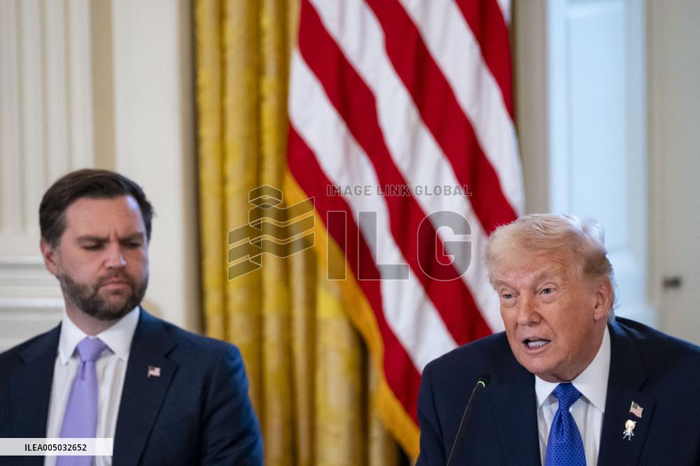 President Trump Meets With Oil and Gas Executives in Washington, DC