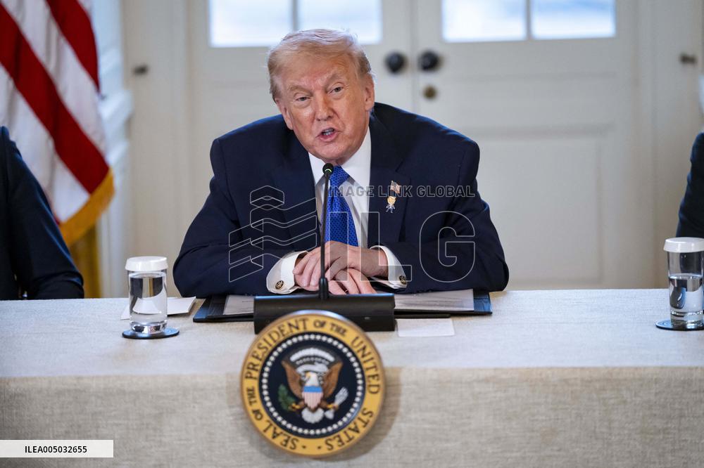 President Trump Meets With Oil and Gas Executives in Washington, DC