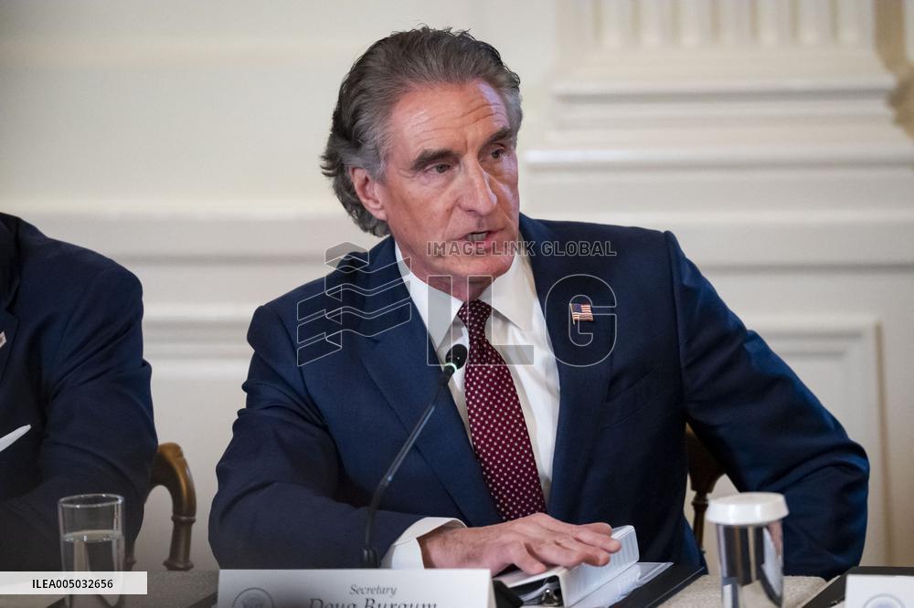 President Trump Meets With Oil and Gas Executives in Washington, DC