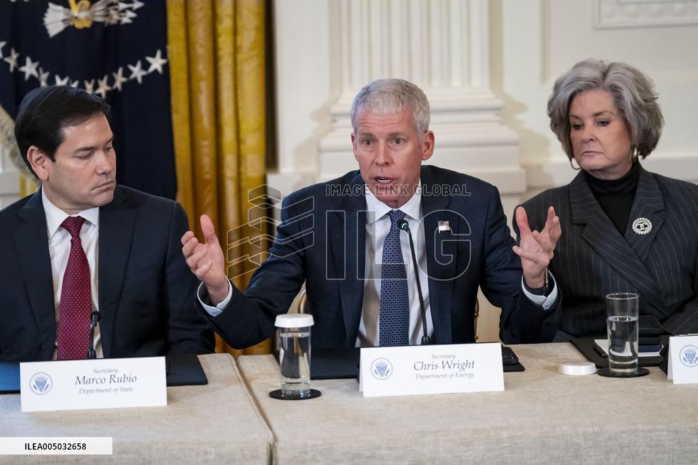 President Trump Meets With Oil and Gas Executives in Washington, DC