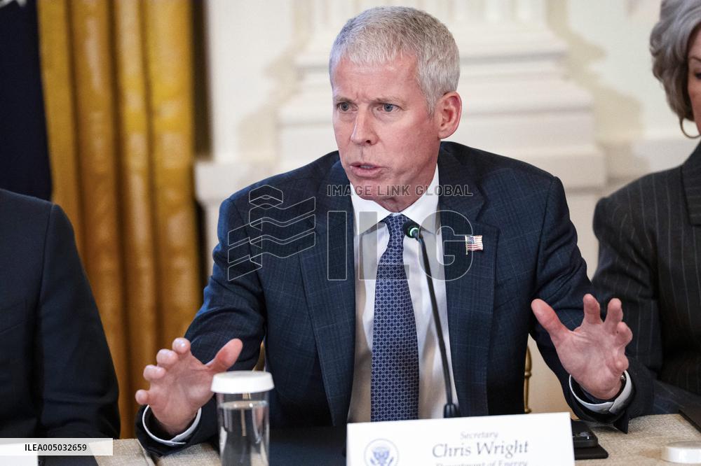 President Trump Meets With Oil and Gas Executives in Washington, DC