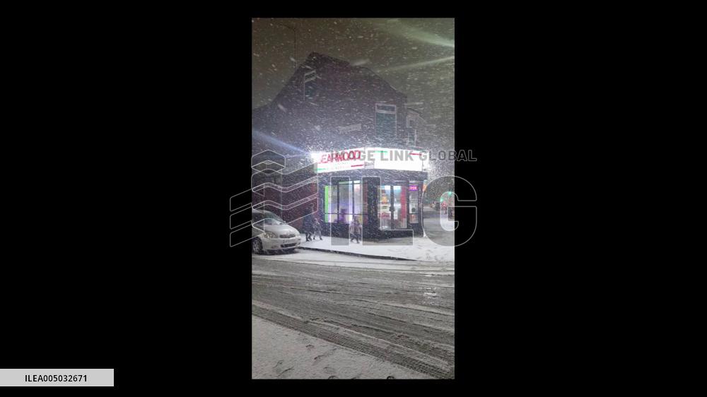 UK: Storm Goretti Triggers Snow Warnings, Wreaking Havoc Across Country