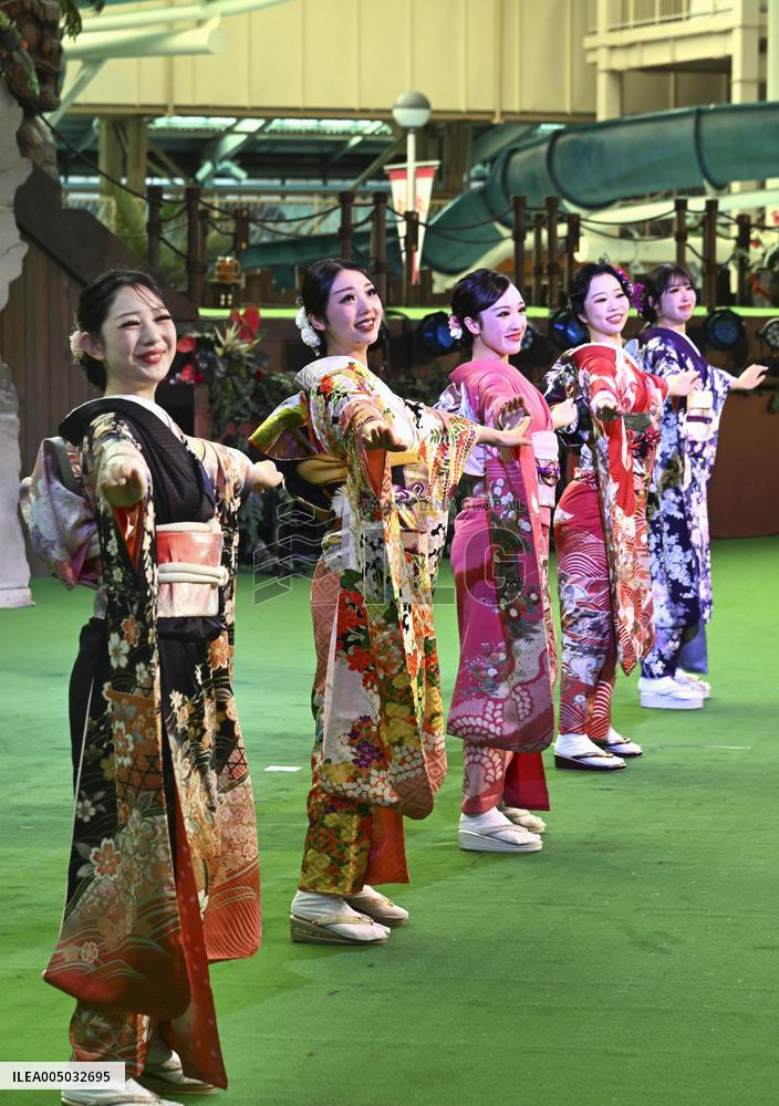 Coming-of-Age ceremony for hula dancers