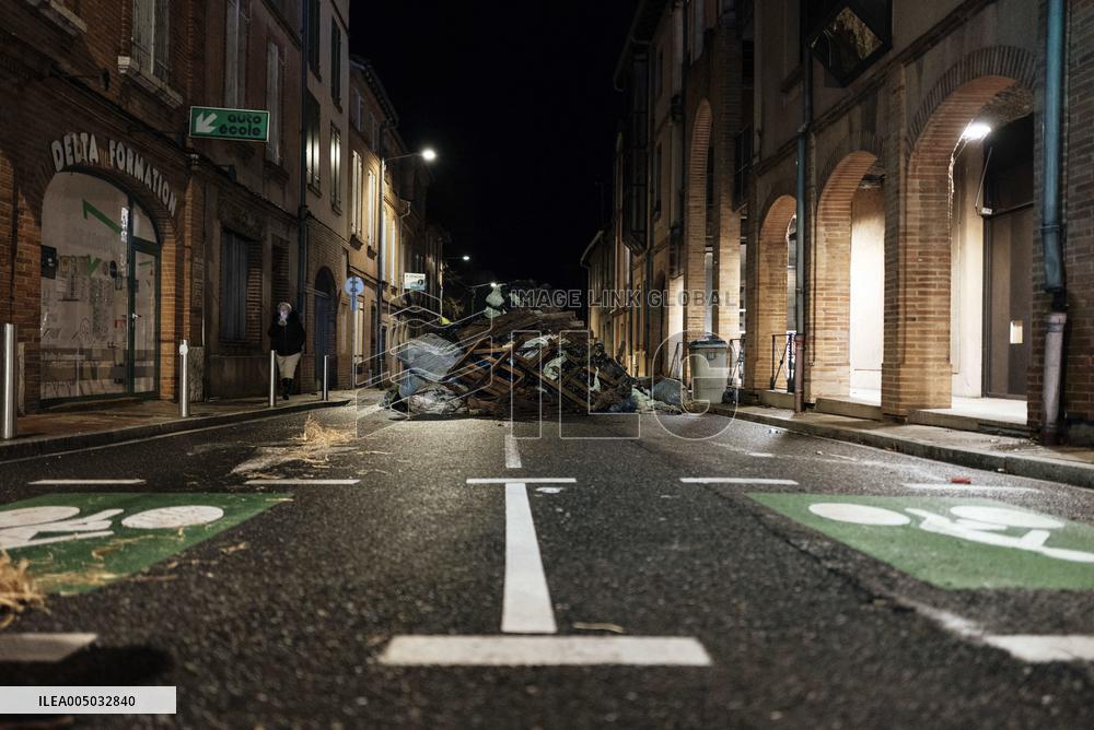 Farmers Protest in Montauban