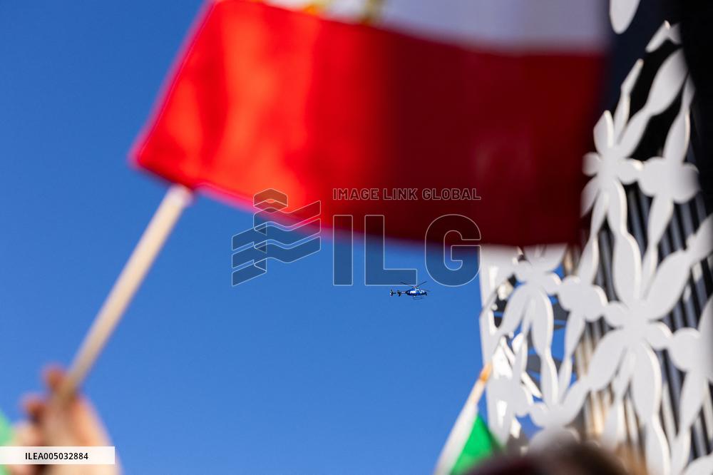 Los Angeles Demonstration Solidarity Iranian Protesters