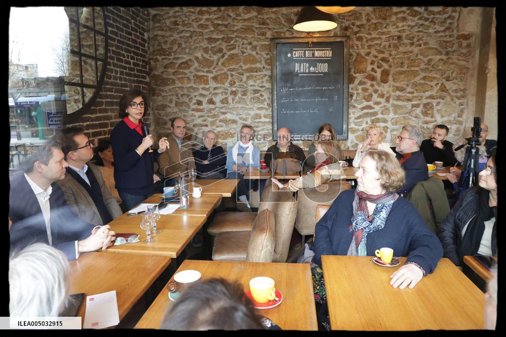 Rachida Dati At Cafe l Industrie - Paris