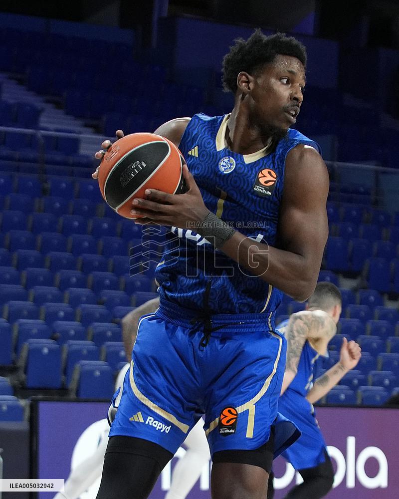 Euroleague - Real Madrid v Maccabi Rapyd Tel Aviv