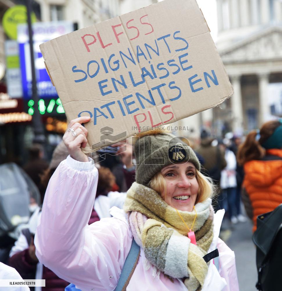 Doctors Protest - Paris