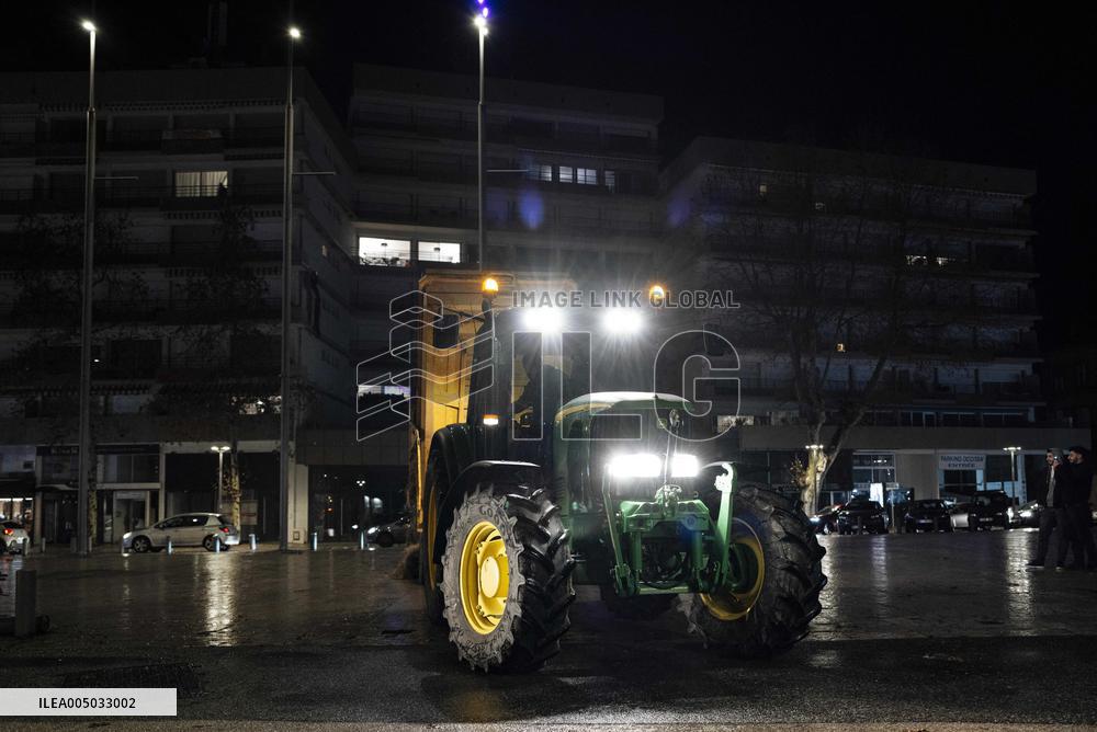 Farmers Protest in Montauban