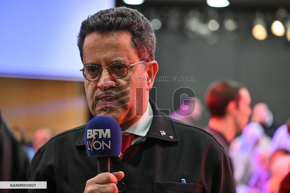 Republican New Year Banquet with Jean-Luc Melenchon - Villeurbanne