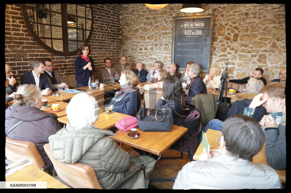 Rachida Dati At Cafe l Industrie - Paris