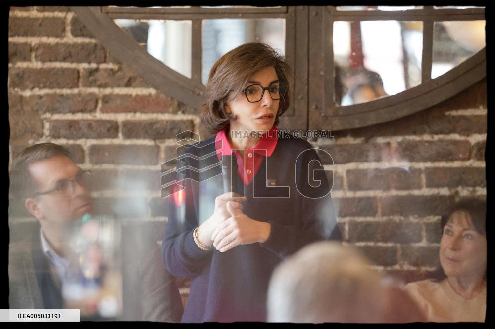 Rachida Dati At Cafe l Industrie - Paris