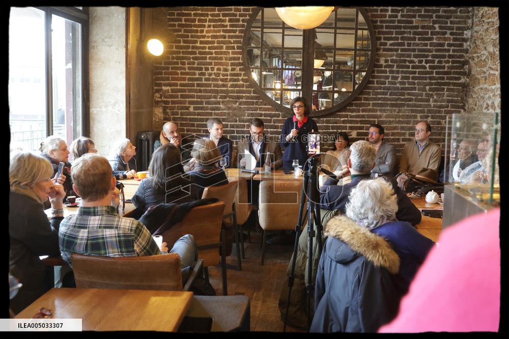 Rachida Dati At Cafe l Industrie - Paris