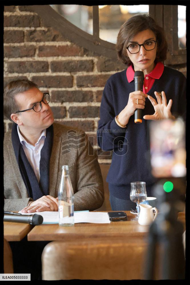 Rachida Dati At Cafe l Industrie - Paris