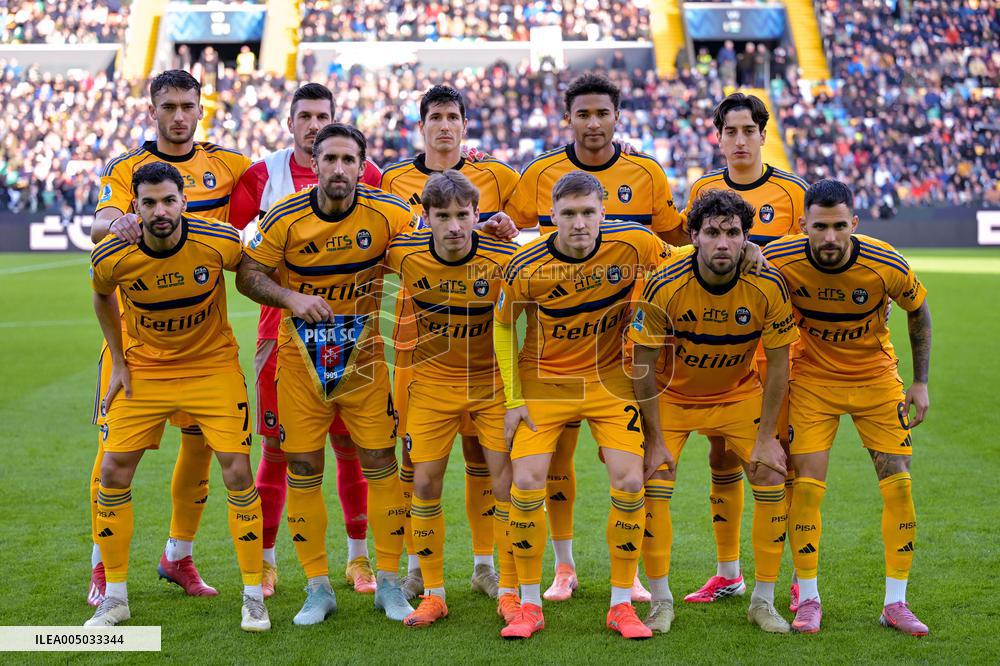 CALCIO - Serie A - Udinese Calcio vs Pisa SC