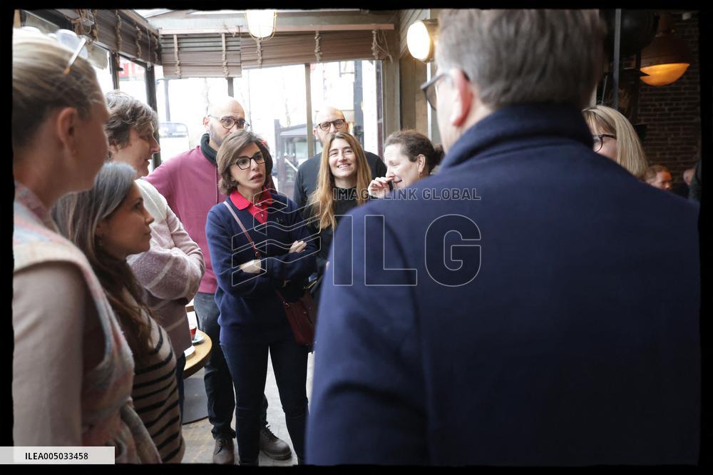 Rachida Dati At Cafe l Industrie - Paris
