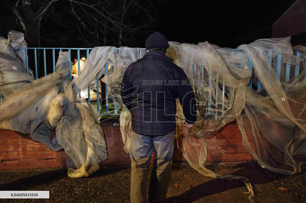 Farmers Protest in Montauban