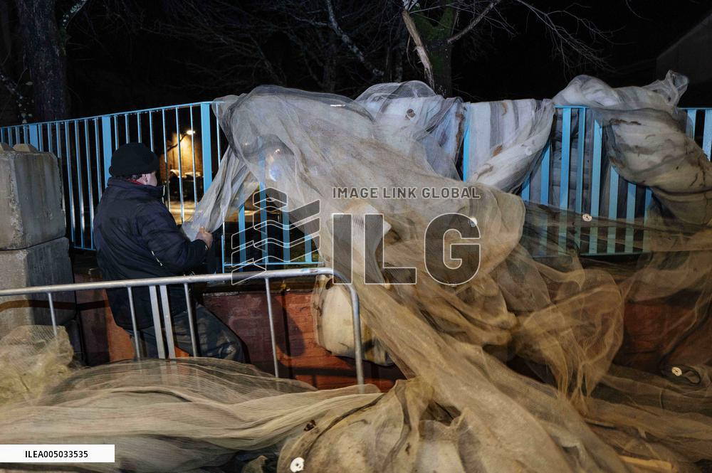 Farmers Protest in Montauban