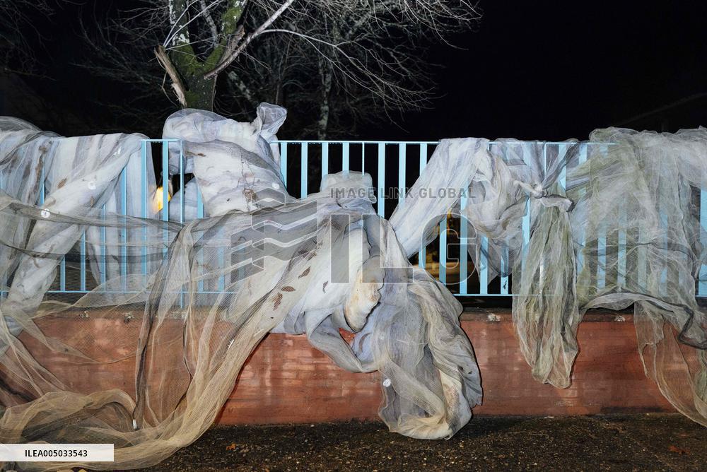 Farmers Protest in Montauban