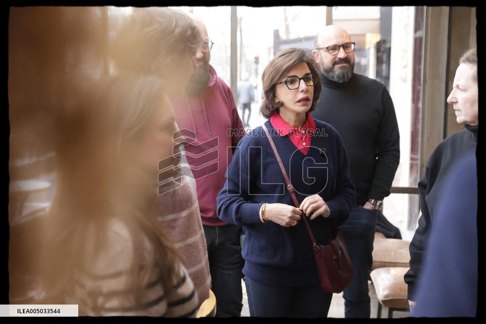 Rachida Dati At Cafe l Industrie - Paris