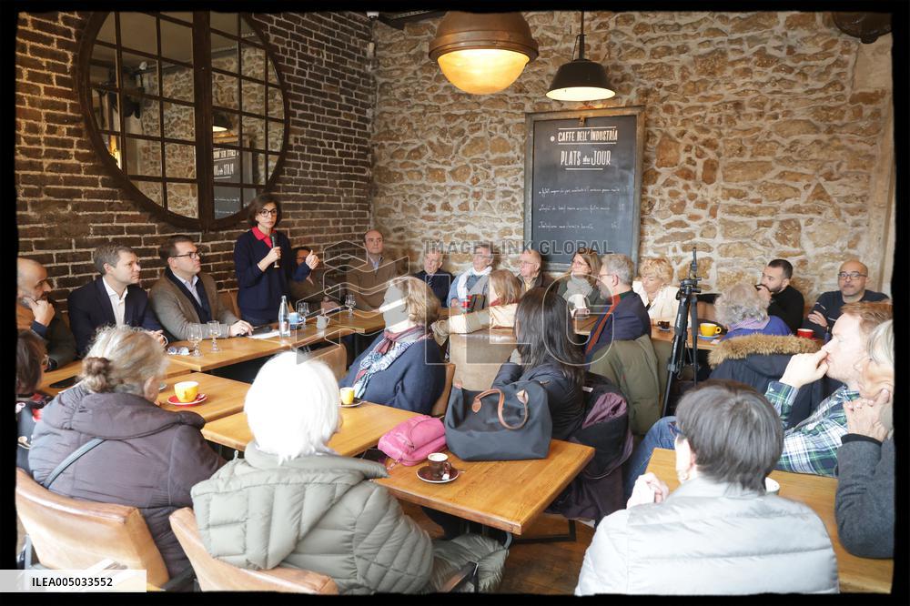 Rachida Dati At Cafe l Industrie - Paris