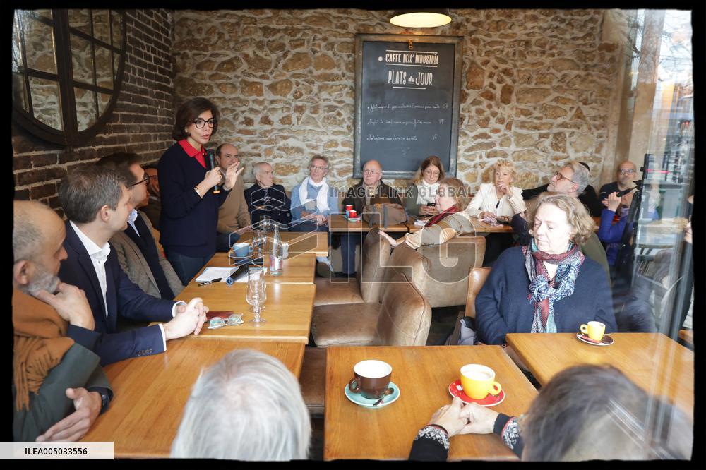 Rachida Dati At Cafe l Industrie - Paris