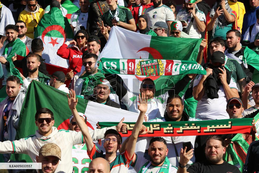 Algeria Supporters At CAN Quarterfinal - Marrakech