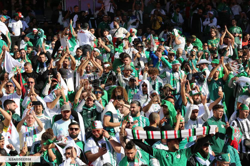 Algeria Supporters At CAN Quarterfinal - Marrakech