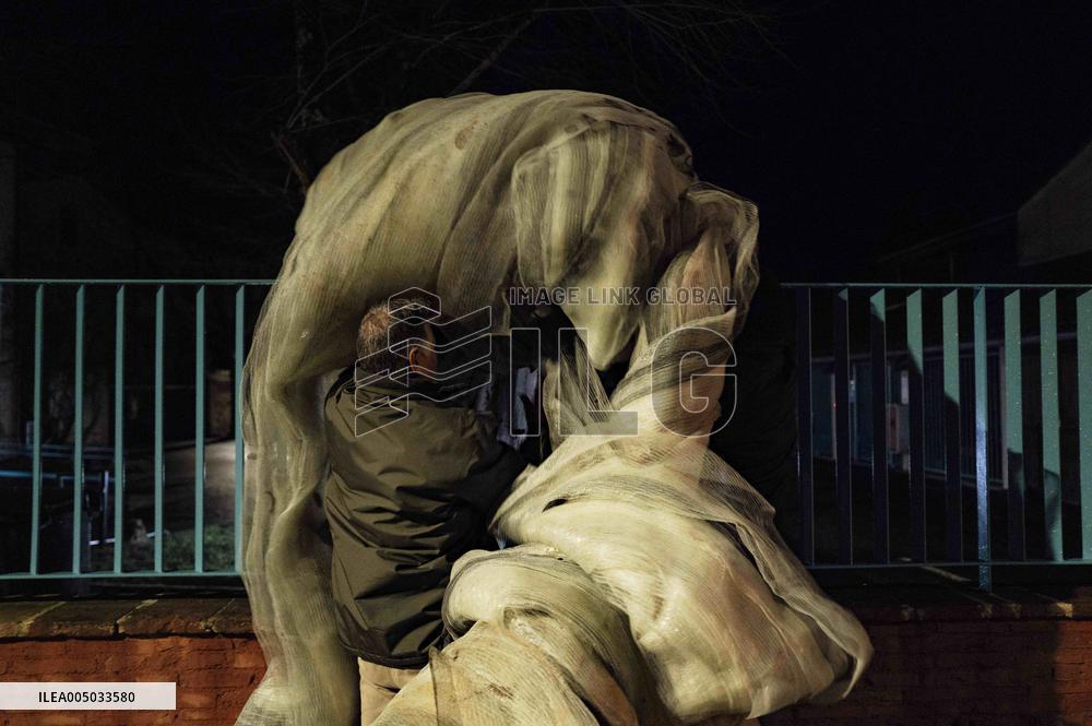 Farmers Protest in Montauban