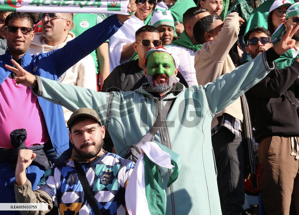 Algeria Supporters At CAN Quarterfinal - Marrakech