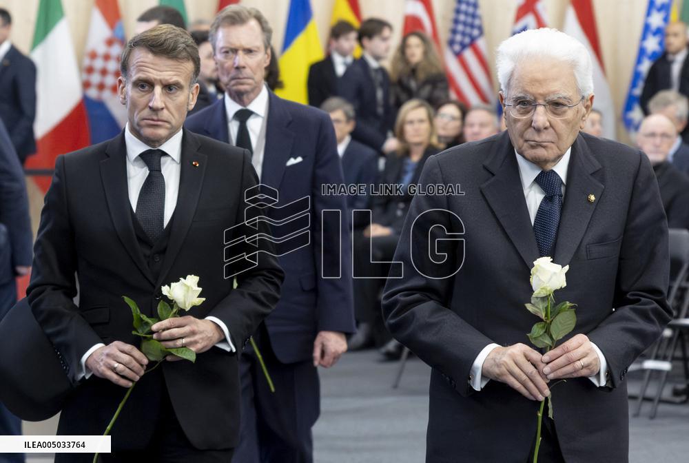 Official Ceremony In Memory Of The Victims Of The Crans-Montana - Martigny
