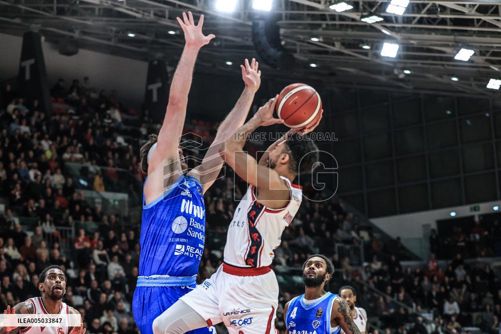 BASKET - Serie A - Una Hotels Reggio Emilia vs Banco di Sardegna Sassari