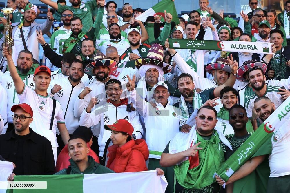 Algeria Supporters At CAN Quarterfinal - Marrakech