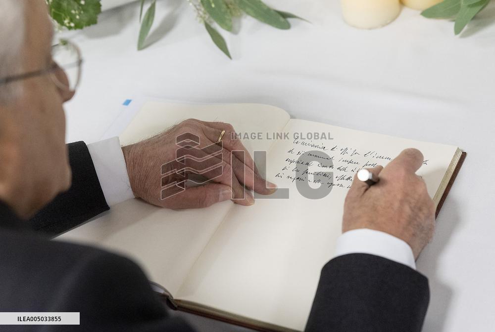 Official Ceremony In Memory Of The Victims Of The Crans-Montana - Martigny